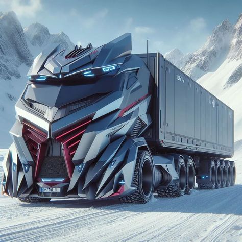 Future Explored (@xperia.ai) • Photos et vidéos Instagram Expensive Vehicles, Converted Van, Futuristic Vehicles, Converted Vans, Future Vehicles, Future Trucks, Rc Truck, Rc Trucks, Big Rig Trucks