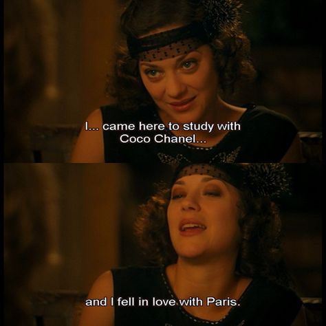 <3 Midnight In Paris Quotes, Paris Tumblr, Paris Movie, Paris Quotes, Cinema Quotes, Hollywood Scenes, Movie Nerd, Midnight In Paris, Marion Cotillard