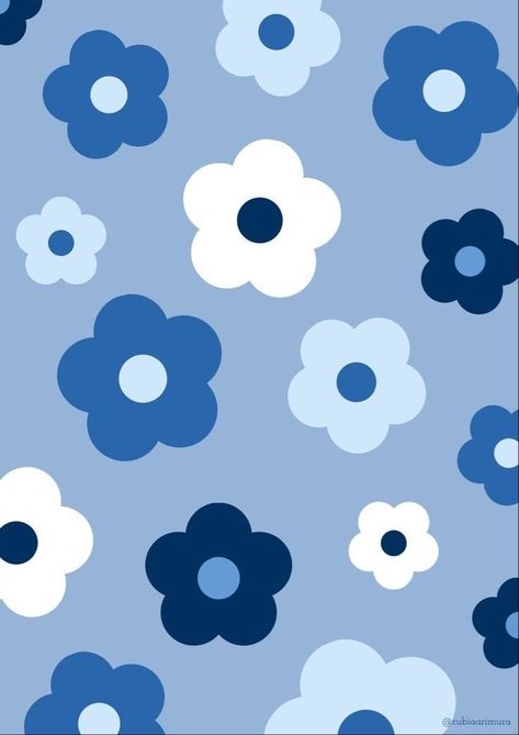 White Flowers Aesthetic, Aesthetic Bleu, Blue Flowers Wallpaper, Account Aesthetic, Blue White Flowers, Wallpaper City, Baby Blue Wallpaper, Cute Home Screen Wallpaper, Blue Flower Wallpaper