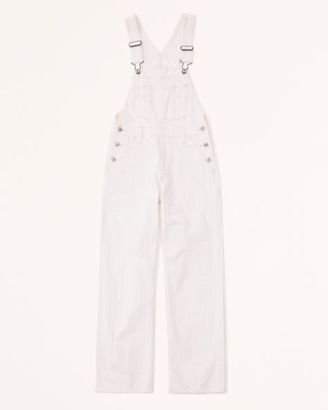 White Overalls, Active Swimwear, Women's Overalls, 90s Denim, Women's Bottoms, Overalls Women, Spring Summer 2024, Denim Overalls, Athletic Fits