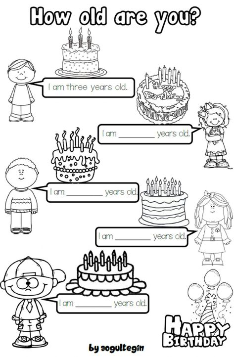 How Old Are You, How Are You, Numbers Worksheets For Kids, Numbers In English, English Primary School, Ingles Kids, Teach English Online, Kids Worksheet, Numbers Worksheet