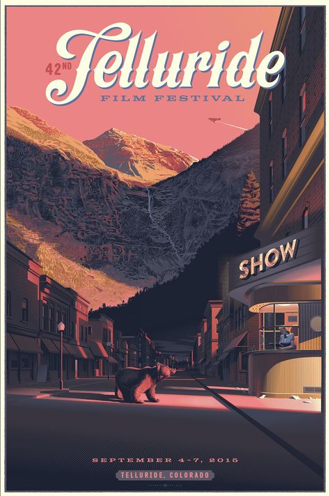 Posters For Student Council, Food Festival Poster, Telluride Film Festival, Culture Artwork, Posters Nature, Film Festival Poster, Theatre Posters, Music Festival Poster, Best Movie Posters