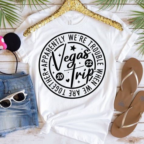 Group Vacation Shirts, Vegas 2023, Vegas Girls Trip, Black Friday Shirts, Vegas Birthday, Vacation Tshirts, Vegas Theme, Trending Tees, Las Vegas Vacation