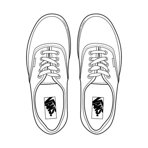 Drawing High Heels, Van Drawing, Shoe Art Designs, Sneakers Sketch, Drawing Shoes, Shoe Template, Sneakers Drawing, Drawing Room Interior Design, Sunflower Drawing