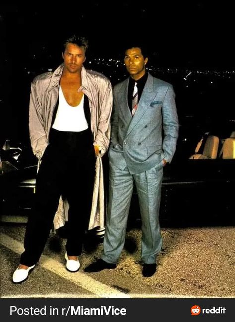 Miami Vice Outfit, Miami Vice Party, Detective Noir, Miami Vice Fashion, 80s Miami, 80k Followers, Miami Vibes, Mens 80s, In The Air Tonight