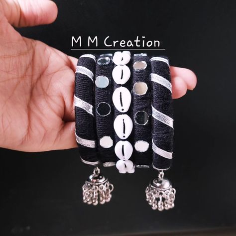 Mirror Bangles set Dm for order #handmadejewelry #bangles #mirrorearrings #mirrorwork #reelitfeelit #smallbusiness #smallbusinessowner #smallbusinesssupport #instagram #explorepage #explore #mirrorjewellery #mmcreations #navratri2024 #mirrorjewellery #mirrorworkneckpiece #navaratricollection #trending #trendingfashion #viralreels #viralpage #viralnow #needlework #womeninbusiness #smallbusinessindianwomenré #mirrorbanglescollection Mirror Bangles, Jewellery Homemade, Navratri Jewellery, Modern Hand Embroidery Patterns, Silk Thread Bangles Design, Photo Cake Topper, Thread Bangles Design, Trendy Jewellery, Diy Jewellery Designs