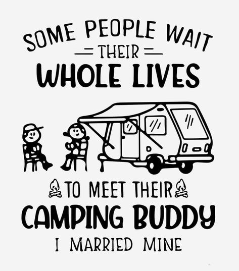 Funny Camping Signs, Roast Marshmallows, Camper Decals, Camping Buddy, Camper Art, Camper Signs, Retro Caravan, Camping Quotes, Funny Camping