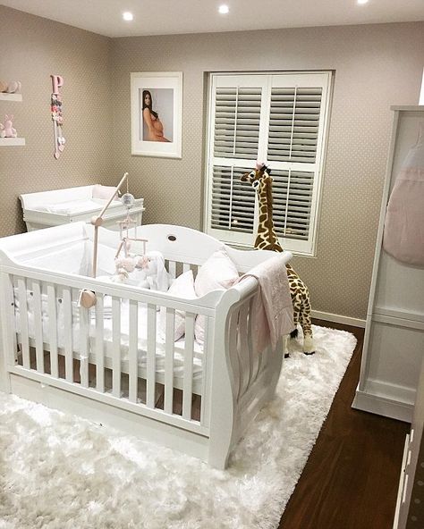 Precious: The new shots of Penelope's nursery prove she'll be given anything she wishes fo... Baby Penelope, Baby Nursery Inspiration, Newborn Nursery, Nursery Room Design, Girl Nursery Room, Nursery Baby Room, Girls Nursery, Baby Room Ideas, Baby Rooms