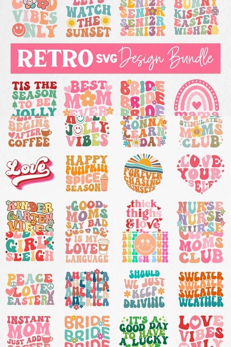 I will create striped retro wavy groovy svg t shirt design bundle for etsy Wavy Font Shirt, Wavy Retro Font, Groovy T Shirt Designs, Groovy Shirt Designs, Groovy Tshirt Design, Groovy Tshirt, Diy Flamingo, T Shirt Fonts, Groovy Svg