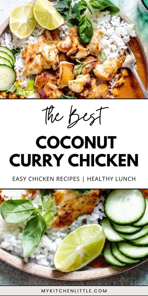 This Cambodian coconut curry chicken recipe is authentic, healthy, and packed with bold flavors. Red curry paste, coconut milk, and tender chicken come together in a simple yet delicious dish that’s great for date nights at home. Pin it to your "Coconut Curry Chicken Recipes" board for a tasty dinner option. Red Coconut Curry Chicken, Curry Chicken Easy, Simple Coconut Curry, Cambodian Curry, Chicken Easy Recipes, Dinner Boards, Easy Coconut Curry, Coconut Curry Chicken Recipes, Chicken Board