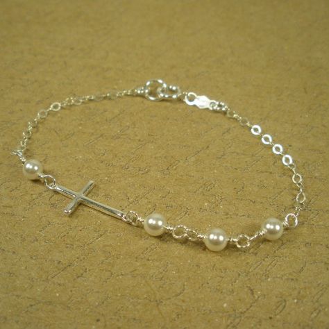 Sterling Silver Jewelry Cleaner, Silver Cross Bracelet, Bracelet Extender, Silver Jewelry Cleaner, Christian Bracelets, Dainty Bracelet, Etsy Bridesmaid Gifts, Bridesmaid Bracelet, Chain Extenders