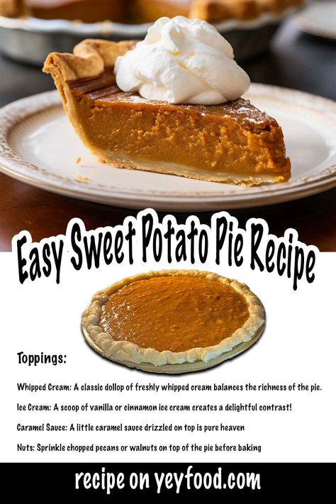 Get Rave Reviews With Easy Sweet Potato Pie - Yeyfood.com: Recipes, cooking tips, and kitchen hacks for home cooks of all levels Bake A Sweet Potato, Orange Blender Cake, Easy Sweet Potato Pie, Sweet Potato Pie Recipe Easy, Crispy Cakes, Fall Pies Recipes, Whole Orange Cake, Evaporated Milk Recipes, Butternut Squash Pie