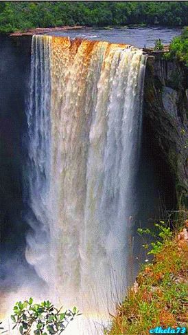 Large Waterfall, Beautiful Waterfalls, Alam Yang Indah, Amazing Nature, Nature Pictures, Natural Wonders, Nature Photos, Nature Beauty, Beautiful World