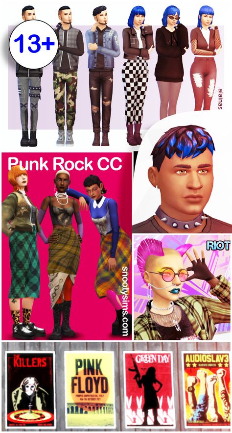 sims 4 punk Emo Sims 4 Cc Clothes, Sims 4 Cc Punk Accessories, Ts4 Rockstar Cc, Sims 4 Cc Furniture Punk, Sims 4 Hipster Cc, Sims 4 Punk Clothes, Sims 4 Punk Clothes Cc, Punk Cc Sims 4, Sims 4 Cc Slipknot