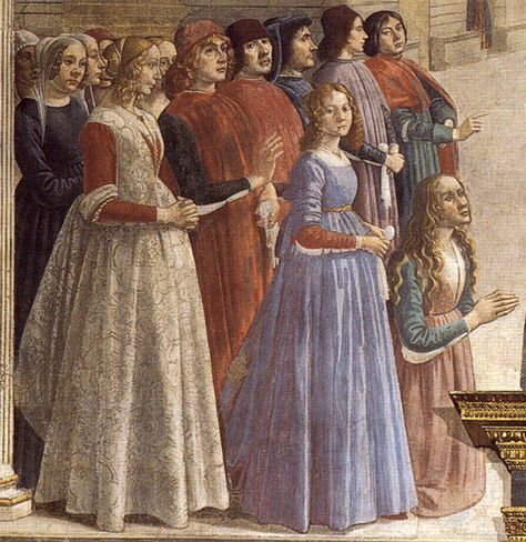 Italian Renaissance Fashion 1300-1500 – La Bella Donna Caterina Sforza, 15th Century Fashion, Istoria Artei, Historical Painting, Wear Red, Medieval Dress, Medieval Fashion, Historical Costume, Medieval Art