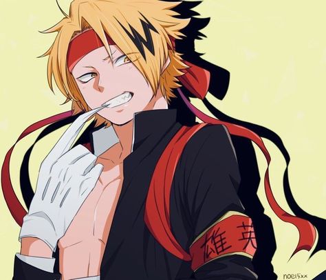 Denki Fanart, Kaminari Denki, Human Pikachu, Denki Kaminari, My Hero Academia Shouto, Hero Wallpaper, My Hero Academia Episodes, Anime Boyfriend, Hero Academia Characters