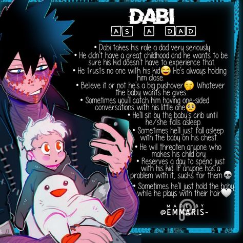 Todoroki X Dabi Brothers, Dabi As A Father, Teenage Touya Todoroki, Dabi Head Cannons, Dabi As Boyfriend, Dabi Scenarios, Dabi Spicy Imagines, Dabi As A Hero, Dabi X Yn Imagine