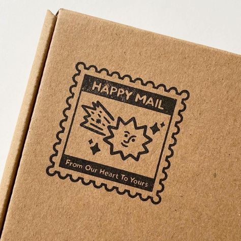 Happy mail headed straight to your doorstep! @emikeluxury amps up their packaging game with beautiful custom Stamp! Mail Stamp Design, Packaging Ideas For Small Business, Packaging Stamps, Business Stamps, Ideas For Small Business, Mail Stamp, Packaging Ideas Business, Handmade Packaging, Custom Stamp