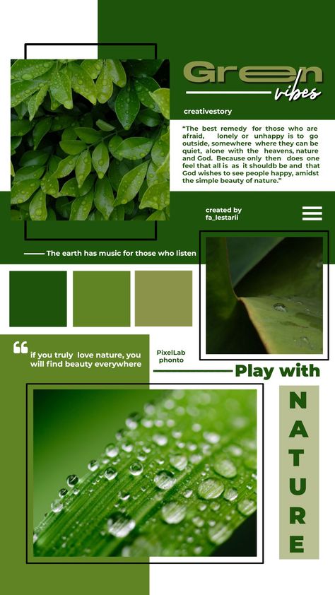 Nature Typography, Green Magazine, Website Color Palette, Infographic Poster, Real Estate Flyer Template, Timeline Design, Graphic Design Photoshop, Landscape Design Plans, Studio Ghibli Art