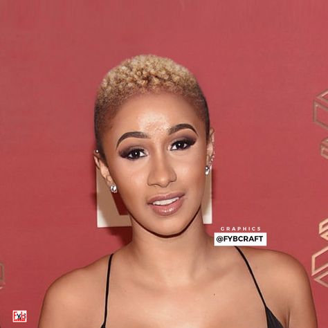 ...Cardi B, who looks so gatdamn powerful with these poppin coils... Dreadlocks Updo, Short Natural Haircuts, Tapered Natural Hair, Natural Hair Cuts, Natural Hair Short Cuts, Long Hair Tips, Glossy Hair, Short Natural Hair Styles, Short Styles