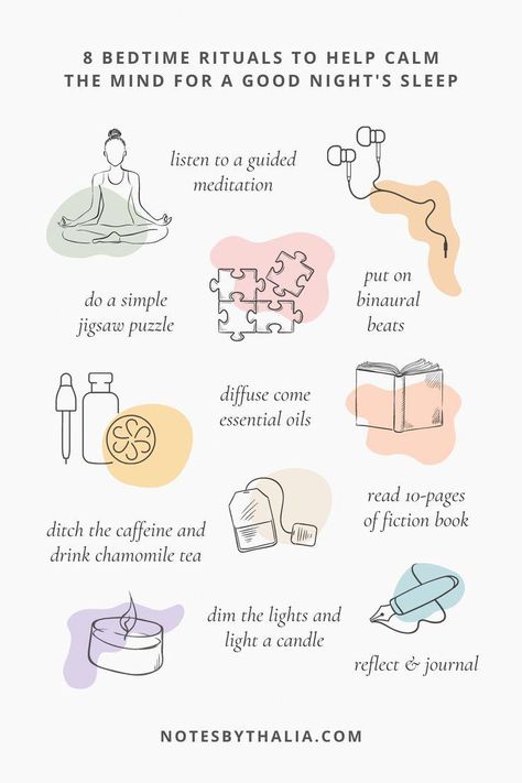 #ToGetAGoodNightSleep Bedtime Rituals, Calm The Mind, Evening Rituals, Bedtime Ritual, Self Care Bullet Journal, Vie Motivation, Sleep Routine, Evening Routine, Night Time Routine