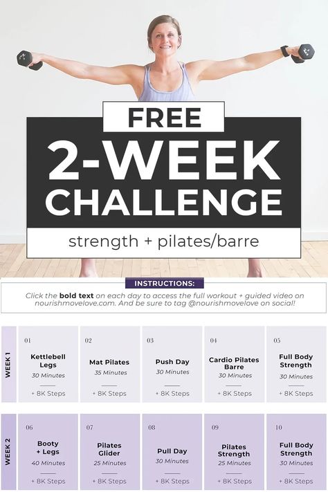 The 3-2-8 Method went viral on TikTok for being a fun and effective way to lose weight, build muscle and increase muscle tone. This 2-Week "3-2-8" workout plan includes includes a combination of strength training and barre/pilates workouts designed to build strength and burn body fat - no gym needed. Each day of this plan includes a guided workout video you can do at home or at the gym. Strength And Pilates Workout Plan, 2 Day A Week Strength Training, Strength And Pilates, 328 Method, 3-2-8 Method Pilates, 3-2-8 Pilates, 3-2-1 Strength Pilates, Strength X Pilates Workout, 328 Method Workout Plan