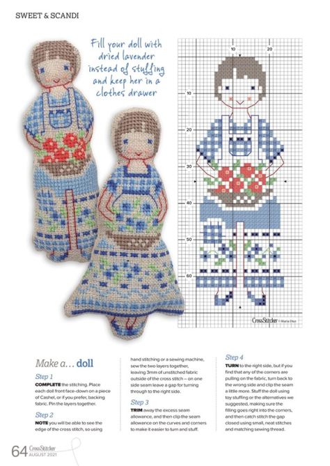 Gallery.ru / Фото #64 - 373 - BelleBlue French Cross Stitch, Stitch Doll, Tiny Cross Stitch, Cross Stitch Love, Pola Kristik, Cross Stitch Needles, Cross Stitch Bookmarks, Mini Cross Stitch, Cross Stitch Baby