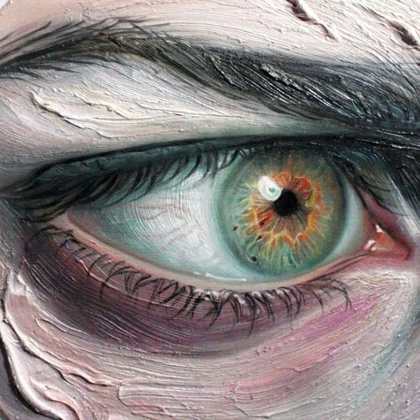 (2) Detail of 'Leave', Maldha Mohamed, Oil Paint, 2020 : Art Rennaissance Art, Crayon Art Melted, Eye Painting, Aesthetic Painting, Eye Art, Community Art, Portrait Art, Artist Art, The Eye