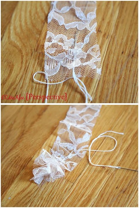 Lace Crafts Ideas Upcycling, Lace Christmas Tree Decorations, Rag Trees Diy, Christmas Tree Lace Garland, Lace And Pearl Christmas Tree, Crochet Lace Tree, Christmas Tree Costume Diy, Lacy Crochet Christmas Tree, Christmas Tree Costume