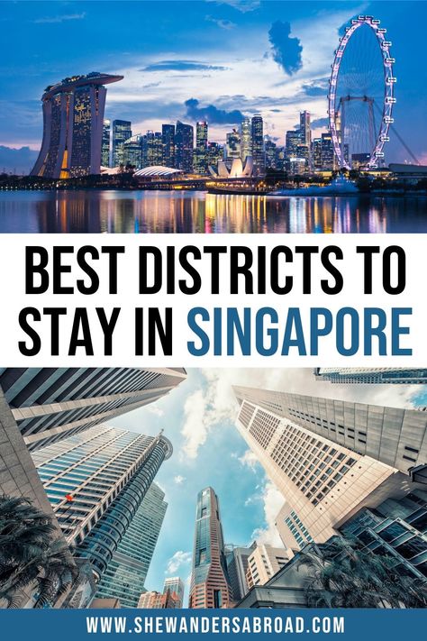 Wondering where to stay in Singapore? Here are the 7 best areas to stay in Singapore with pros & cons and hotel recommendations for each area! Singapore travel | Singapore travel tips | Best places to stay in Singapore | Best hotels in Singapore | Singapore hotels | Singapore luxury hotels | Singaporetravel tips | Singapore travel planning | Singapore hotels with pool | Singapore travel guide | Singapore hotels with views Asia Travel Destinations, Singapore Things To Do, Singapore Travel Tips, Singapore Guide, Singapore Itinerary, Travel Singapore, Things To Do In Singapore, Raffles Hotel, Singapore Hotels