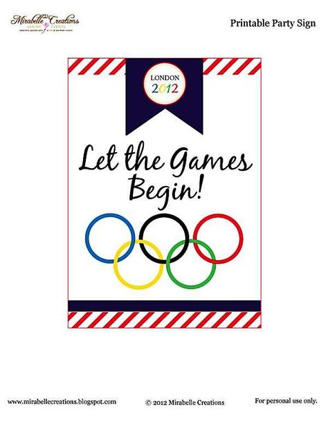 Olympics.Sign_600x777 Olympic Printables, Summer Olympics Party, Olympic Sign, Vbs Olympics, Office Olympics, Olympics Decorations, Olympic Theme Party, Olympics Party, Olympic Idea