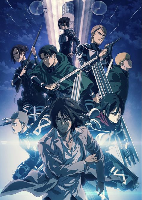 Posters Japanese, Poster Manga, Attack On Titan 2, Print Bathroom, Titans Anime, Attack On Titan Season, Attack On Titan Levi, Japanese Cartoon, Attack On Titan Art