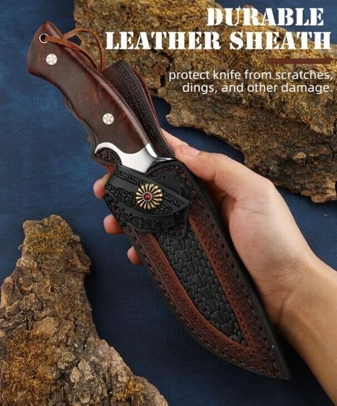 Knife Sheath Pattern, Leather Knife Sheath Pattern, Leather Knife Sheath, Damascus Knives, Types Of Steel, Mens Toys, Dremel Wood Carving, Glamour Nails, Collectible Knives