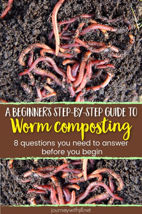 Worm Farm Diy, Worm Bin, Diy Compost, Worm Castings, Red Worms, Worm Composting, Worm Farm, Garden Compost, Earthworms