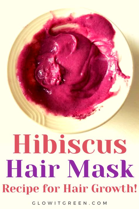 Add hibiscus to your hair mask recipes to encourage your hair growth at Glowitgreen.com! This hair herb is great for stimulating dead or dormant follicles and adding strength and thickness to the hair. Get this recipe from Glowitgreen.com; use it regularly to get great results for thin, lackluster hair! Aryuvedic Hair Growth, Dense Hair Growth, Herbal Hair Mask, Ayurvedic Recipes For Hair, Hibiscus Hair Mask, Hair Herbs, Diy Shea Butter, Hair Conditioner Recipe, Hair Growth Mask