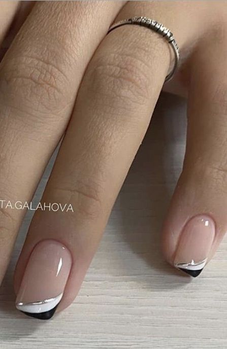 Aug Nails, French Manicure Acrylic Nails, Unghie Sfumate, Manicure Nail Designs, French Manicure Nails, Subtle Nails, Pretty Nail Art Designs, Cute Gel Nails, Short Acrylic Nails Designs