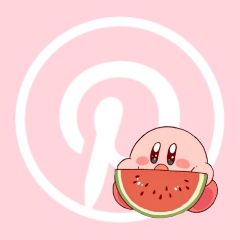 Kirby Icons For Apps, Kirby Icons, Kirby Icon, Pokemon App, Pinterest Icon, Kawaii App, Mobile App Icon, Kirby Art, Themes App