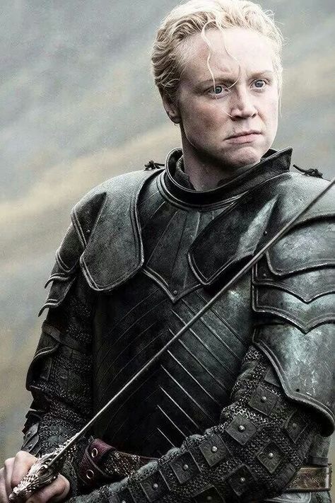 Gwendoline Christie stars as Brienne of Tarth in Game of Thrones (HBO 2011-19) Game Of Thrones Brienne, Gwendolyn Christie, Game Of Thrones Costumes, Brienne Of Tarth, Gwendoline Christie, Game Of Thrones Tv, Got Game Of Thrones, The North Remembers, George Rr Martin