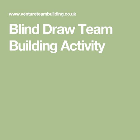 Blind Draw Team Building Activity Staff Motivation Ideas, Building Drawing Ideas, Employee Recognition Ideas, Dental Office Manager, Work Team Building, Blind Drawing, Team Building Ideas, Recognition Ideas, Team Building Activity