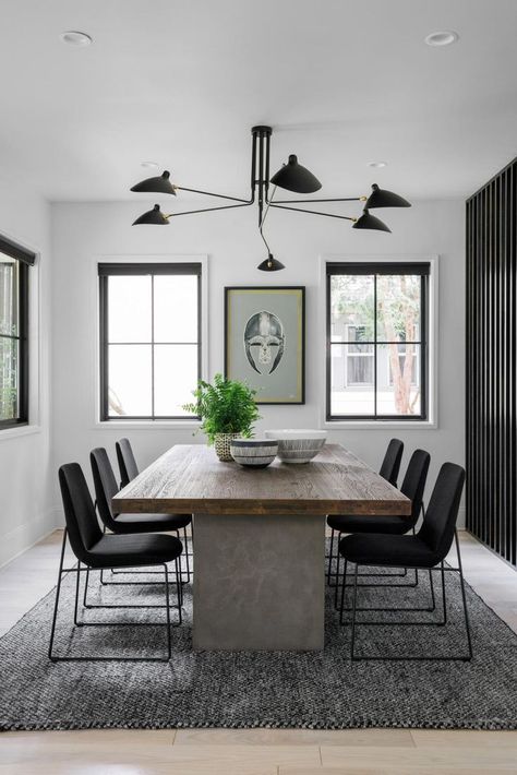 Before and After Photos From HGTV Urban Oasis 2019 | HGTV Urban Oasis Giveaway 2019 | HGTV Urban Modern Interior Design, Hygge Design, Urban Living Room, Hgtv House, Dining Room Industrial, Interior Design Minimalist, Hm Home, Urban Interiors, Urban Modern