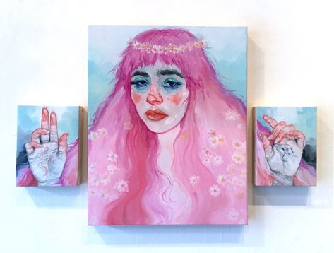 Image of "Anastasia" Installation Print Magic Princess, Unicorn Art, Top Secret, Mini Paintings, Art Model, Limited Edition Prints, Artist Art, Painting Inspiration, Art Inspo