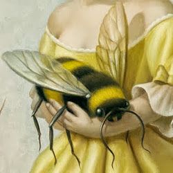 I Love Bees, Mark Ryden, Arte Peculiar, Crochet Bee, Bee Inspired, Bee Art, Bees Knees, Save The Bees, Arte Animal