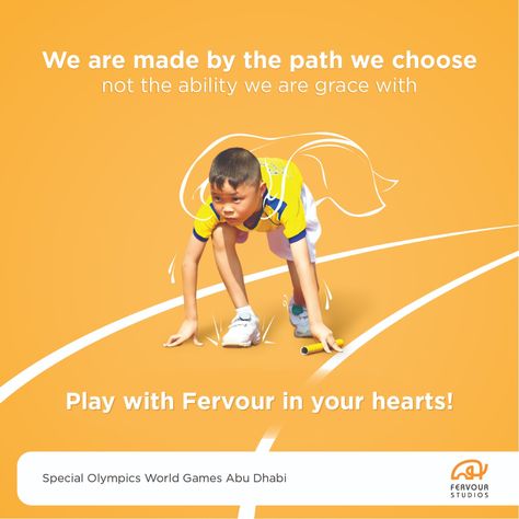 Wishing all the participants of the upcoming Special Olympics World Games Abu Dhabi 2019 the best of luck!!  #specialolympics #worldgames #olympics #playwithfervour #firstintheuae #uaespecialolympicsworldgames #abudhabispecialolympics #abudhabiworldgames #Fervour #FervourStudios #advertising #ads #weloveads #creativeads #beyourownkindofhero #infinitepotential #unlimitedpossibilities Best Of Luck, Special Olympics, Advertising Ads, Creative Ads, Marketing Ideas, Abu Dhabi, Social Media Post, Victorious, Fun Sports