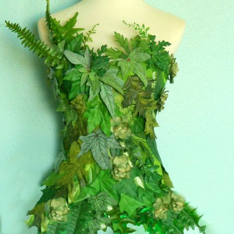 Hey, I found this really awesome Etsy listing at https://www.etsy.com/listing/188202849/fairy-costume-made-to-order-leaf-and Nature Costume Ideas, Dryad Costume, Nature Costume, Garden Fairy Costume, Fairy Corset, Mother Nature Costume, Frozen Jr, Ivy Costume, Costume Carnaval