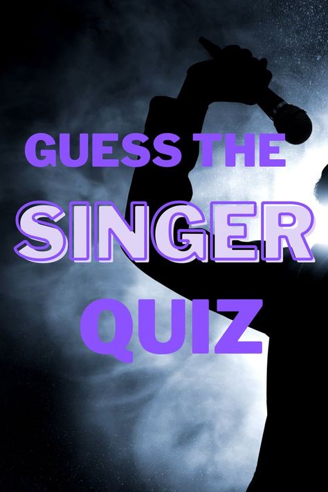 Guess the singer quiz Word Brain Teasers, Music Trivia Questions, Guess The Lyrics, General Knowledge Quiz Questions, Free Quizzes, Music Trivia, Knowledge Quiz, Quiz Questions And Answers, Trivia Questions And Answers