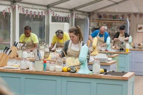 You can buy most of the items seen on the Great British Bake Off from select homeware Great British Bake Off Tent, Great British Bake Off Aesthetic, Gbbo Recipes, Kitchen Tent, Class Aesthetic, British Foods, The Great British Bake Off, Golden Spoon, Spray Paint Colors