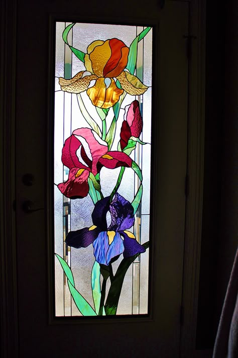 Sue Thomas, Stained Glass Quilt, Stained Glass Door, Glass Painting Designs, Stained Glass Paint, Northern Colorado, زجاج ملون, Stained Glass Flowers, Stained Glass Diy