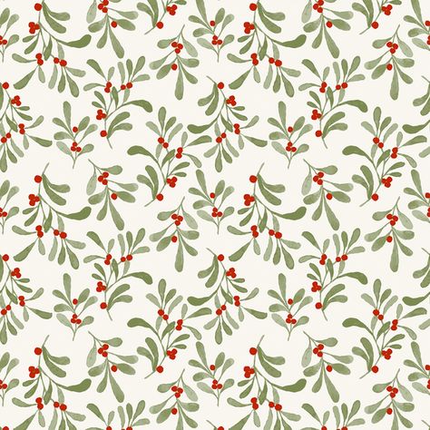 Playful Holly in Snow | Hawthorne Supply Co Christmas Patterns Aesthetic, Christmas Pattern Collection, Christmas Pattern Paper, Christmas Flower Pattern, Christmas Repeat Pattern, Holiday Scrapbook Ideas, Christmas Prints And Patterns, Cute Winter Wallpapers, Christmas Pattern Wallpaper