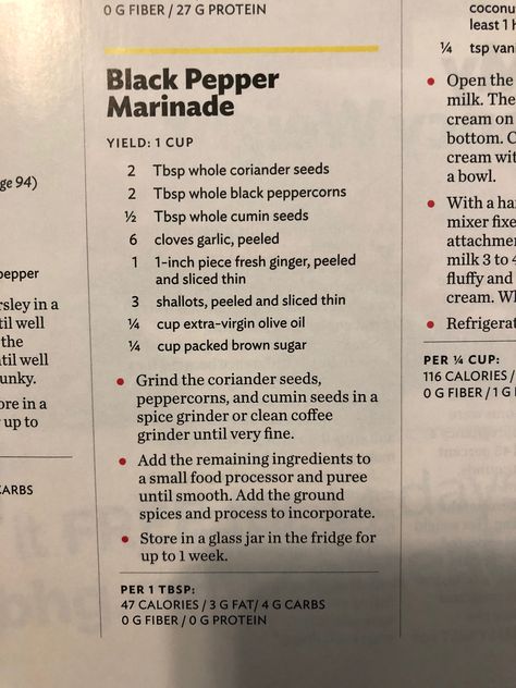 Black Pepper Marinade, Black Peppercorn Marinade, Black Pepper Mayo, Lemon Pepper Marinade Chicken, Black Peppercorn Sauce, Lemon Pepper Marinade, Lamb Marinade, Garlic Marinade, Marinade Sauce