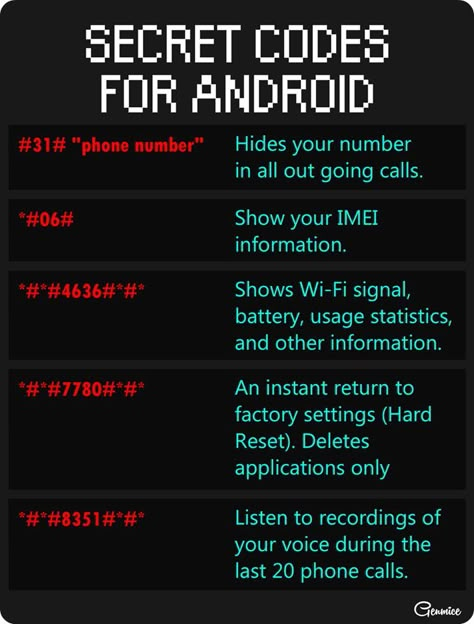Life Hacks Phone, Hacking Websites, Android Phone Hacks, Mobile Tricks, Android Secret Codes, Phone Codes, Learn Computer Coding, Secret Websites, Social Life Hacks
